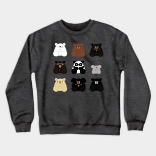 Types of bears Crewneck Sweatshirt